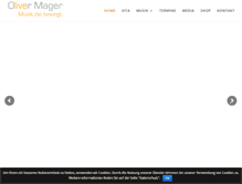 Tablet Screenshot of oliver-mager.de